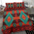 Native American Red Geometric Pattern Bedding Set LT10 - Wonder Print Shop