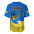 Ukraine Baseball Jersey National Flag Style - Wonder Print Shop