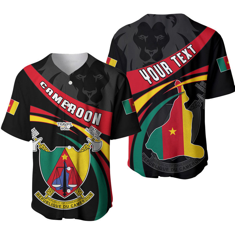 (Custom Personalised) Happy Cameroon Independence Day Baseball Jersey - Wonder Print Shop