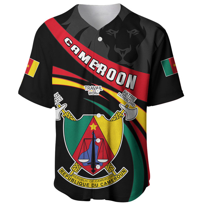 Happy Cameroon independence Day Baseball Jersey - Wonder Print Shop