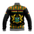 (Custom Personalised) Ghana Proud Baseball Jacket Ankara Kente LT13 - Wonder Print Shop