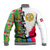 Eritrea Special Knot Baseball Jacket African Pattern Version White LT13 - Wonder Print Shop