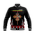 Ethiopia Baseball Jacket - Ethiopian Cross LT13 - Wonder Print Shop