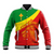 Ethiopia Baseball Jacket Ethiopian Cross and Lion of Judah LT13 - Wonder Print Shop