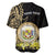 (Custom Personalised) Hawaiian Polynesian Baseball Jersey Gold Seal of Hawaii LT13 - Wonder Print Shop