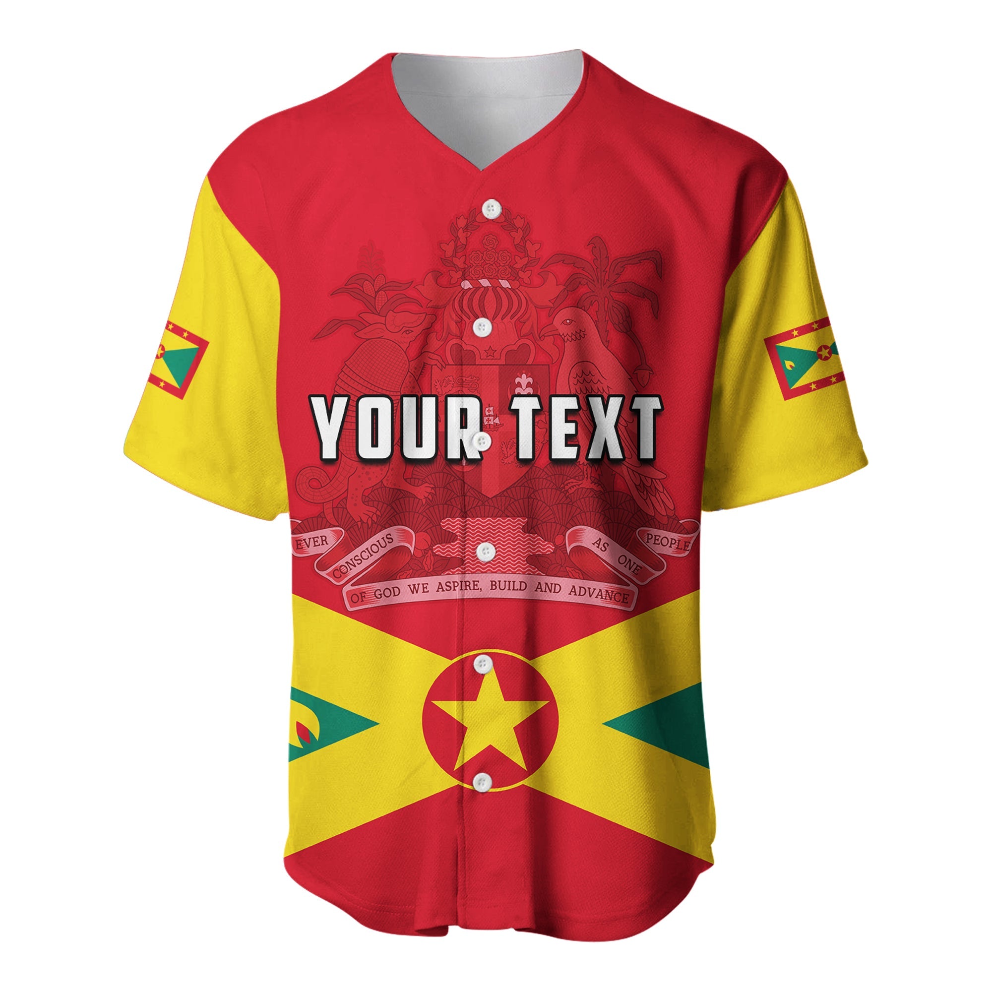 (Custom Personalised) Grenada Baseball Jersey Keep Calm And Love Grenada LT13 - Wonder Print Shop