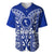 Chuuk Baseball Jersey Micronesia Simple Pattern LT13 - Wonder Print Shop