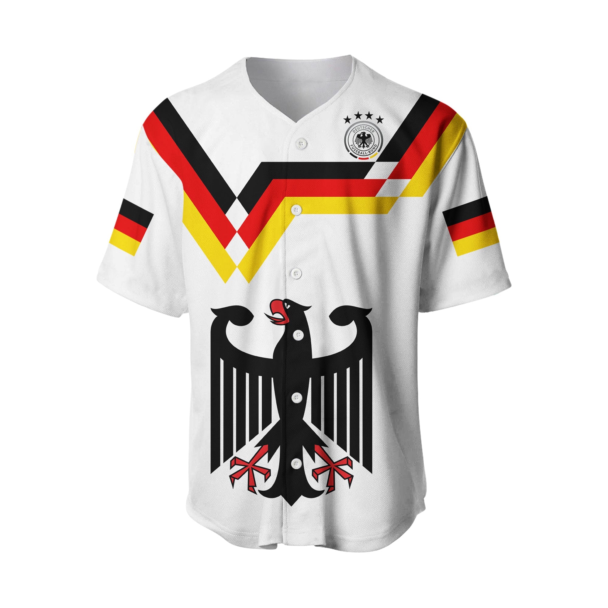 Germany Football Baseball Jersey Deutschland 2022 Style LT13 - Wonder Print Shop