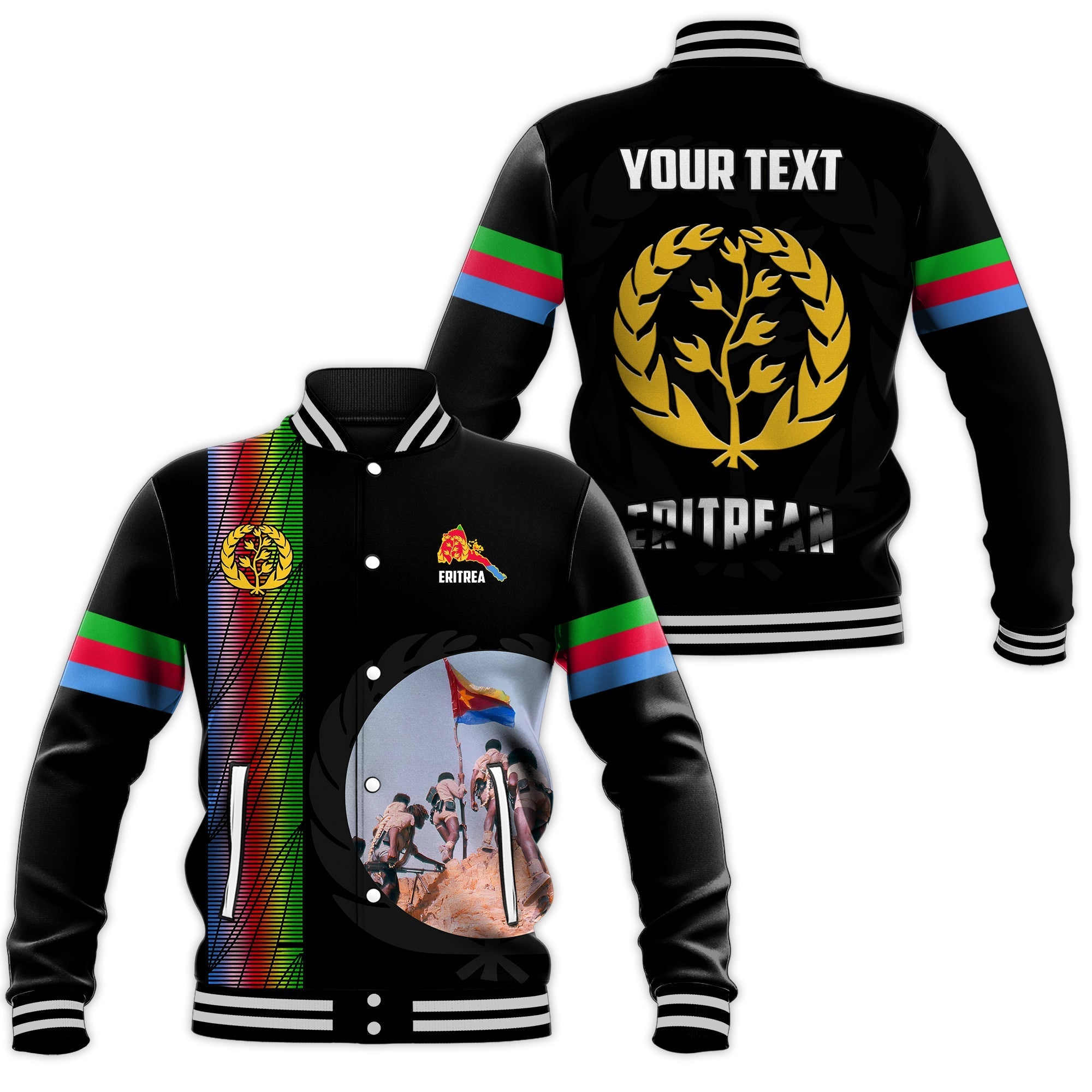 custom-personalised-eritrea-eplf-baseball-jacket-spirit-eritrean