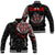 Canada Wolf Baseball Jacket Haida and Maple Leaf LT13 - Wonder Print Shop