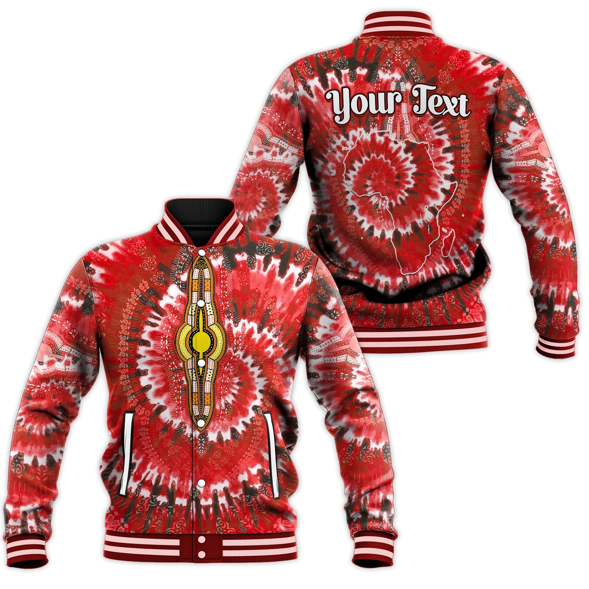 custom-personalised-africa-tie-dye-baseball-jacket-red-fashion