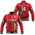 (Custom Text And Number) Wales Football Baseball Jacket Cymru Champions World Cup 2022 - Wonder Print Shop