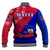 Haiti Baseball Jacket Haiti Flag Dashiki Simple Style - Wonder Print Shop