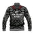 New Zealand Silver Fern Rugby Baseball Jacket All Black NZ Maori Pattern LT13 - Wonder Print Shop