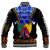 Cameroon Baseball Jacket Atoghu Pattern Black Style - Wonder Print Shop