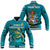 (Custom Personalised) Bahamas Independence Day Baseball Jacket Blue Marlin Since 1973 Style - Wonder Print Shop