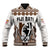 Custom Text and Number Fiji Rugby Bati Baseball Jacket Proud Tapa Pattern LT13 - Wonder Print Shop