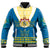 Sweden Baseball Jacket Swedish Coat Of Arms With Scandinavian Flowers - Wonder Print Shop