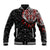 Canada Wolf Baseball Jacket Haida and Maple Leaf LT13 - Wonder Print Shop