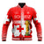 Switzerland Football Baseball Jacket Schweizer Pati Champion 2022 World Cup LT13 - Wonder Print Shop