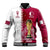 (Custom Text And Number) Qatar Football Baseball Jacket Annabi Champions Proud WC 2022 - Wonder Print Shop