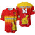 (Custom Text And Number) Zimbabwe Cricket Baseball Jersey The Chevrons ODI Style - Wonder Print Shop