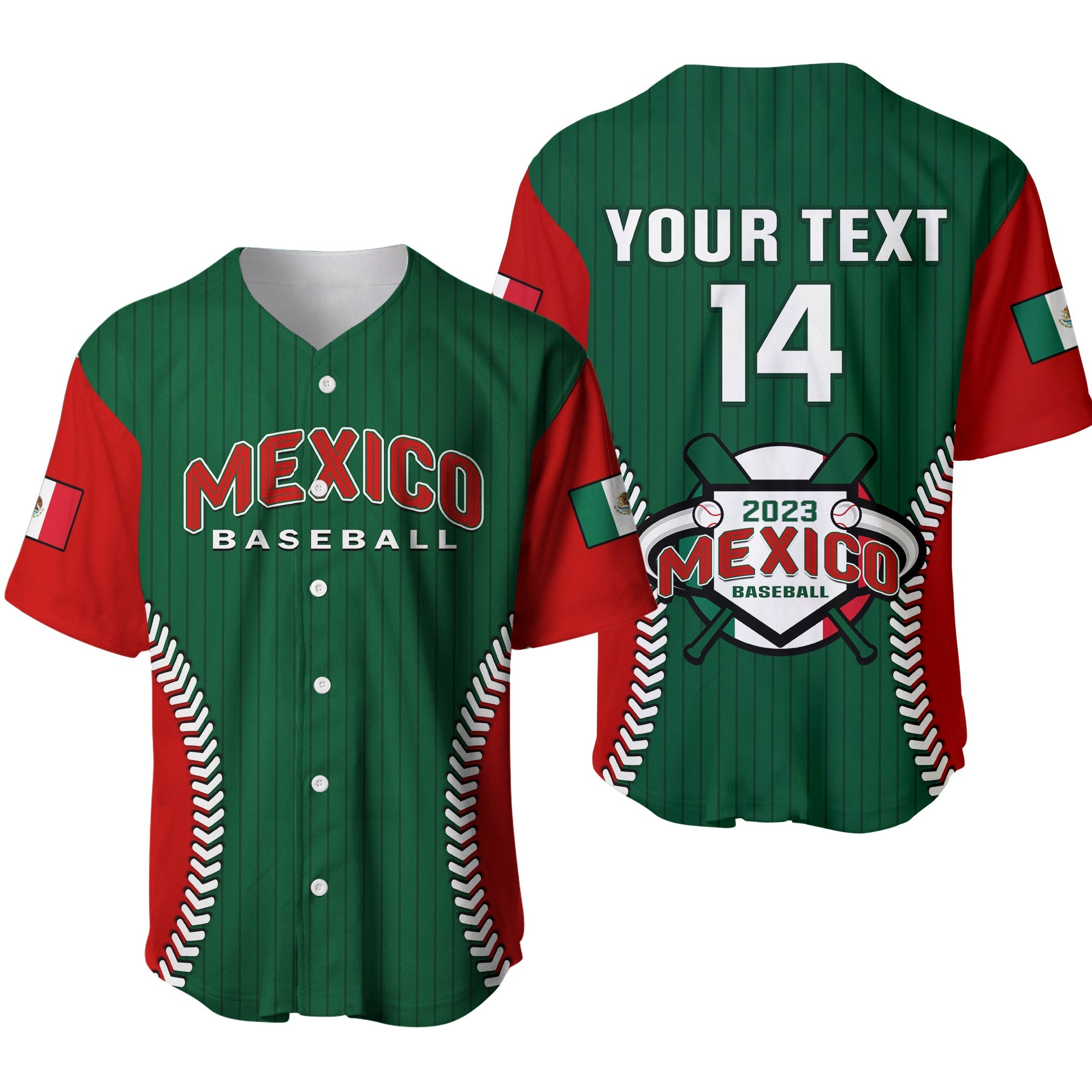 custom-text-and-number-mexico-baseball-jersey-baseball-sporty-style-ver01