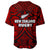 New Zealand Silver Fern Rugby Baseball Jersey All Black Red NZ Maori Pattern LT13 - Wonder Print Shop