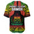 Samoa Rugby Baseball Jersey Teuila Torch Ginger Gradient Style - Wonder Print Shop