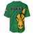 South Africa Rugby Baseball Jersey Bokke Springbok With African Pattern Stronger Together - Wonder Print Shop