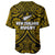 New Zealand Silver Fern Rugby Baseball Jersey All Black Gold NZ Maori Pattern LT13 - Wonder Print Shop