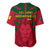 Cameroon Football Baseball Jersey Les Lions Indomptables Red World Cup 2022 - Wonder Print Shop