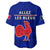 France Rugby Baseball Jersey Outgoing Tour Allez Les Bleus - Wonder Print Shop