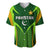 (Custom Text and Number) Pakistan Cricket Baseball Jersey Green Shaheens Champion LT13 - Wonder Print Shop