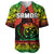 Custom Text And Number Samoa Rugby Baseball Jersey Teuila Torch Ginger Gradient Style - Wonder Print Shop