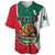 (Custom Text and Number) Mexico Baseball Jersey Mexican Aztec Pattern - Wonder Print Shop