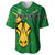 South Africa Rugby Baseball Jersey Bokke Springbok With African Pattern Stronger Together - Wonder Print Shop