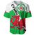 Wales Football Baseball Jersey Come On Welsh Dragons With Celtic Knot Pattern - Wonder Print Shop