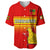 (Custom Text And Number) Zimbabwe Cricket Baseball Jersey The Chevrons ODI Style - Wonder Print Shop