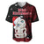 New Zealand Christmas Baseball Jersey Hei Tiki Red Pohutukawa Meri Kirihimete - Wonder Print Shop