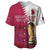 (Custom Text And Number) Qatar Football Baseball Jersey Champions Qatari Al Janoub Stadium WC 2022 - Wonder Print Shop