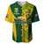 Australia Rugby and South Africa Rugby Baseball Jersey Wallabies Mix Springboks Sporty - Wonder Print Shop