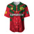 Cameroon Football Baseball Jersey Les Lions Indomptables Red World Cup 2022 - Wonder Print Shop