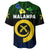 Malampa Province Baseball Jersey Native Canoe Mix Vanuatu Pig Tusk Black Version - Wonder Print Shop