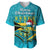 Bahamas Baseball Jersey Bahamian Blue Marlin Merry Christmas - Wonder Print Shop