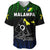 Malampa Province Baseball Jersey Native Canoe Mix Vanuatu Pig Tusk Black Version - Wonder Print Shop