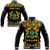 (Custom Personalised) Ghana Proud Baseball Jacket Ankara Kente LT13 - Wonder Print Shop