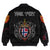 (Custom) Viking - Norway Flag and Map Bomber Jackets style Viking Geri and Freki RLT12 - Wonder Print Shop