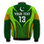 (Custom Text and Number) Pakistan Cricket Bomber Jacket Green Shaheens Champion LT13 - Wonder Print Shop