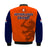 Netherlands Cricket Bomber Jacket ODI Simple Orange Style - Wonder Print Shop